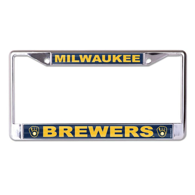 Marco de licencia de Milwaukee Brewers Plt S/L impreso