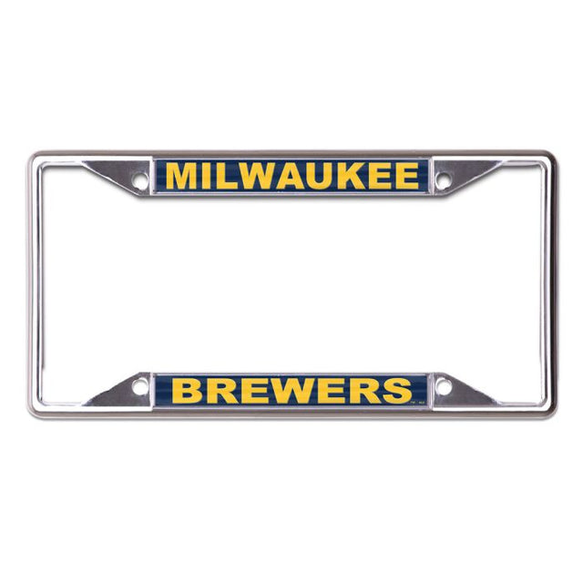 Milwaukee Brewers Lic Plt Frame S/S Printed