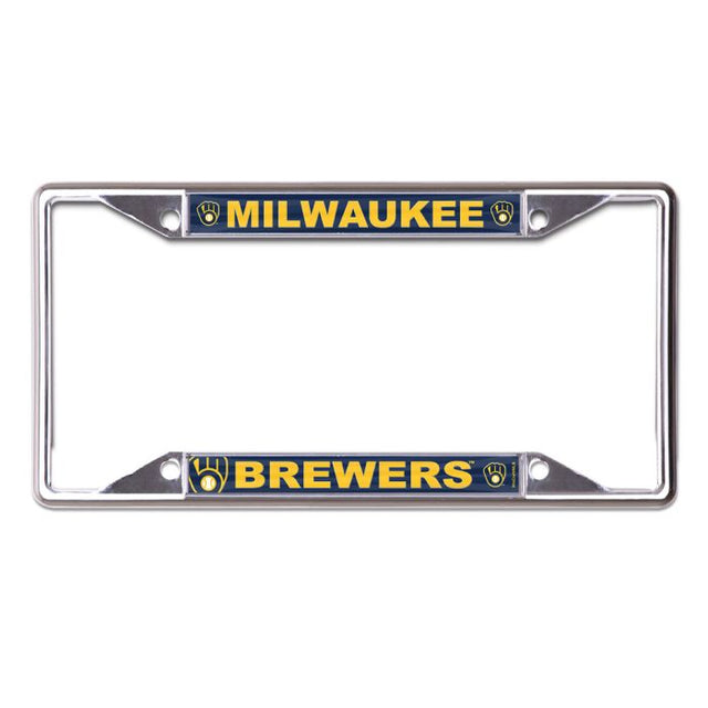 Milwaukee Brewers Lic Plt Frame S/S Printed