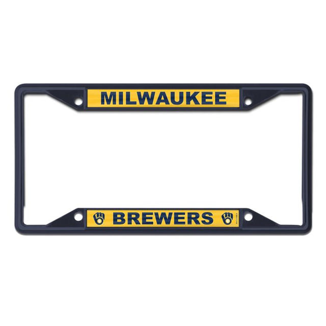 Milwaukee Brewers Lic Plt Frame S/S