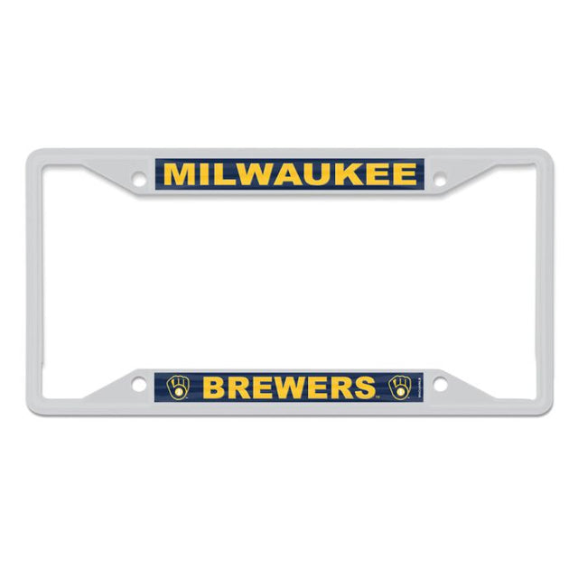 Milwaukee Brewers Lic Plt Frame S/S