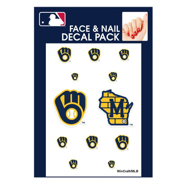 Milwaukee Brewers Nail Cals