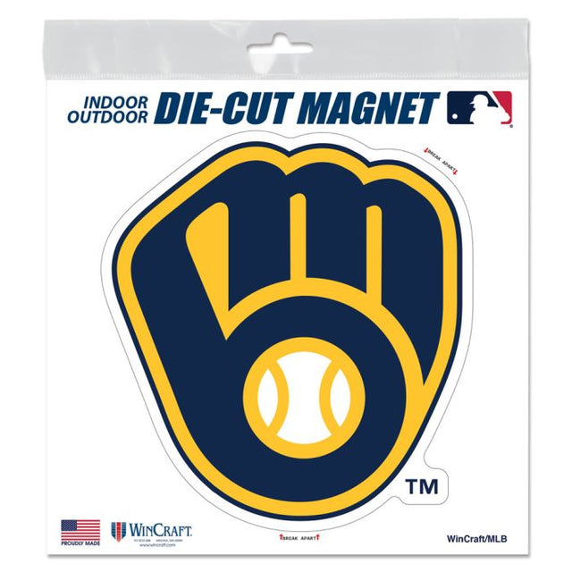 Milwaukee Brewers Outdoor Magnets 6" x 6"