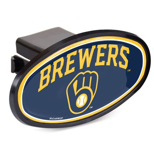 Milwaukee Brewers Oval 2" Hitch Receiver