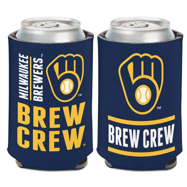 Milwaukee Brewers SLOGAN Can Cooler 12 oz.