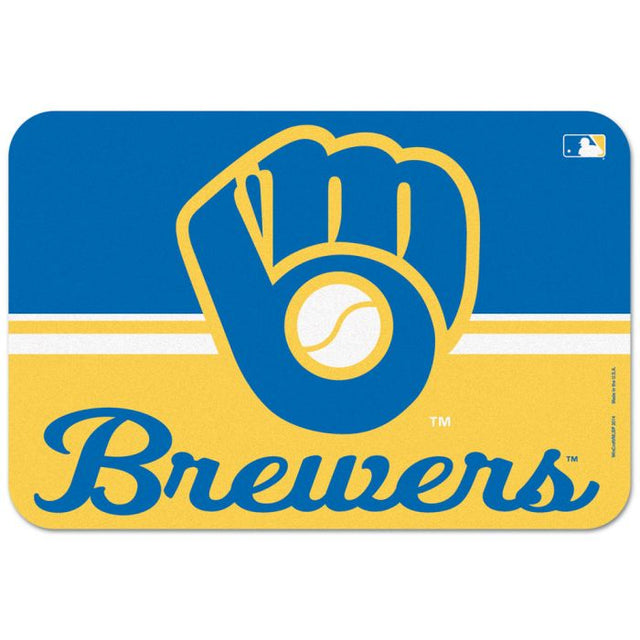 Tapete pequeño de los Milwaukee Brewers de 20" x 30"