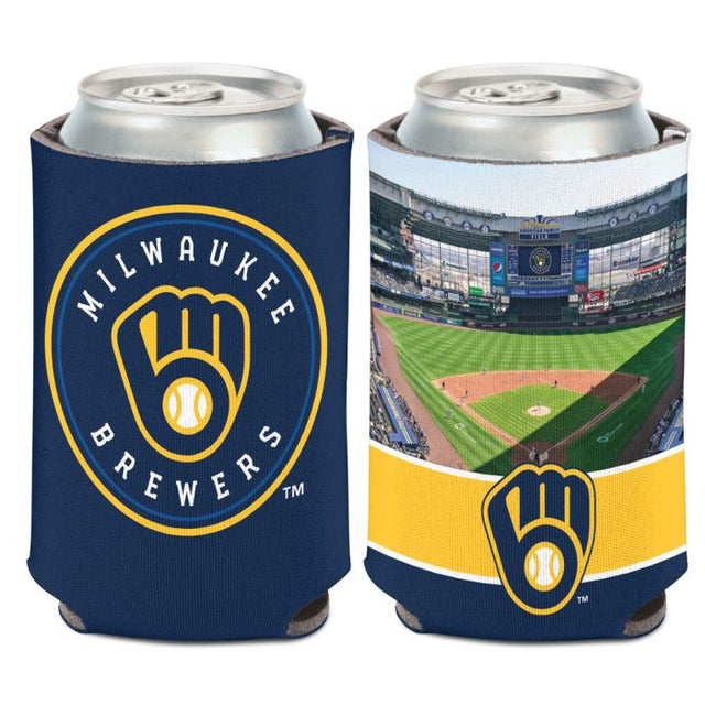 Enfriador de latas para estadio de los Milwaukee Brewers, 12 oz.