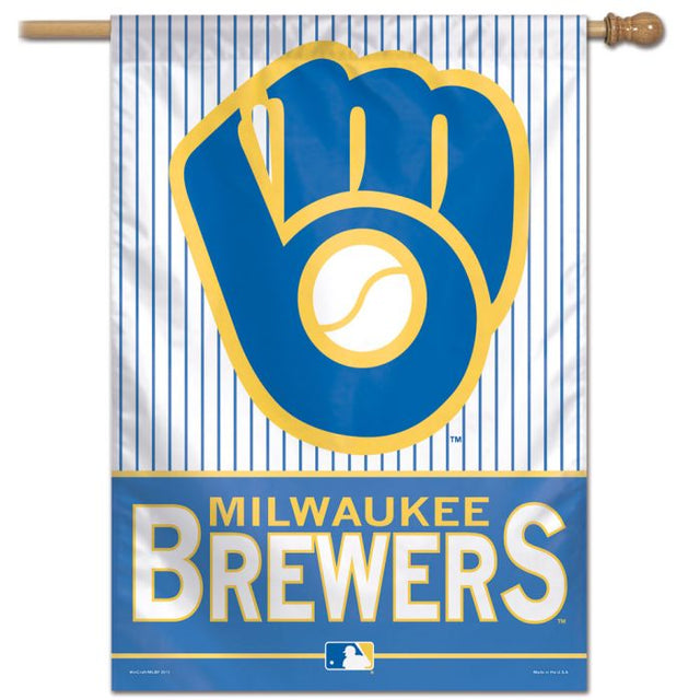 Milwaukee Brewers Vertical Flag 28" x 40"