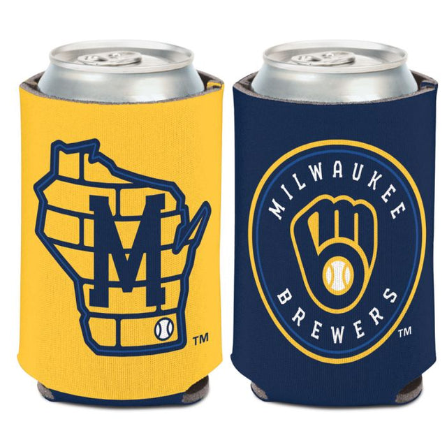 Milwaukee Brewers two color Can Cooler 12 oz.