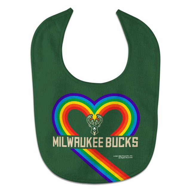 Babero All Pro de los Milwaukee Bucks para bebé