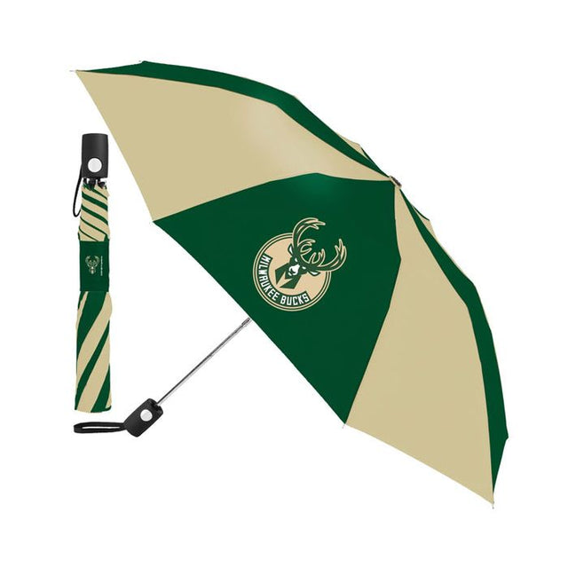 Milwaukee Bucks Auto Folding Umbrella