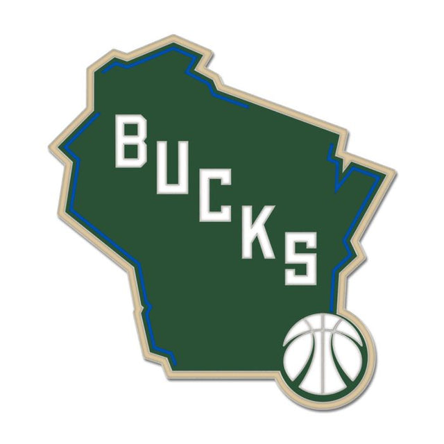 Milwaukee Bucks Collector Enamel Pin Jewelry Card