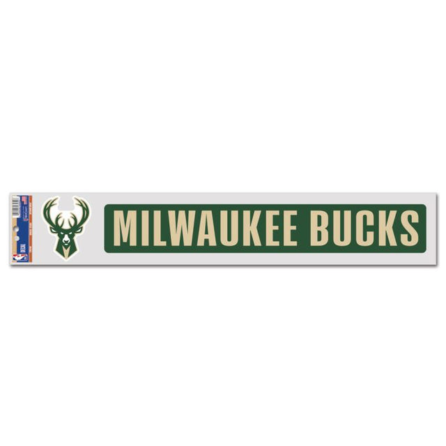 Milwaukee Bucks Fan Decals 3" x 17"