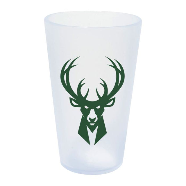 Milwaukee Bucks Icicle 16 oz Silicone Pint Glass