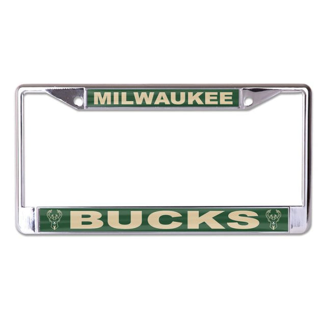 Marco de béisbol con licencia de Milwaukee Bucks, talla S/L, estampado