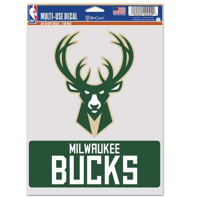 Milwaukee Bucks Multi Use 2 Fan Pack