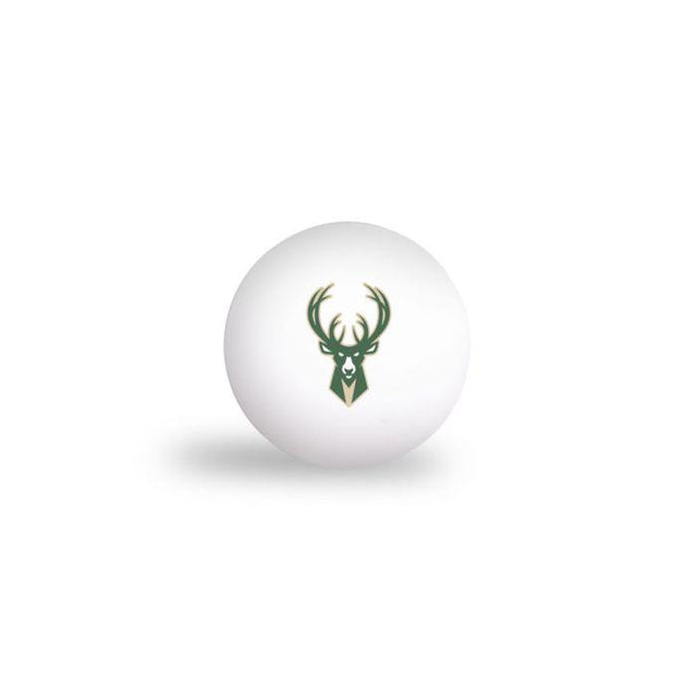 Pelotas de ping pong de los Milwaukee Bucks (paquete de 6)