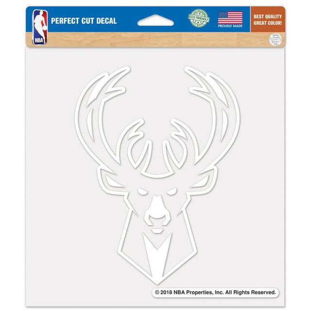 Milwaukee Bucks Perfect Cut Decals 8" x 8"