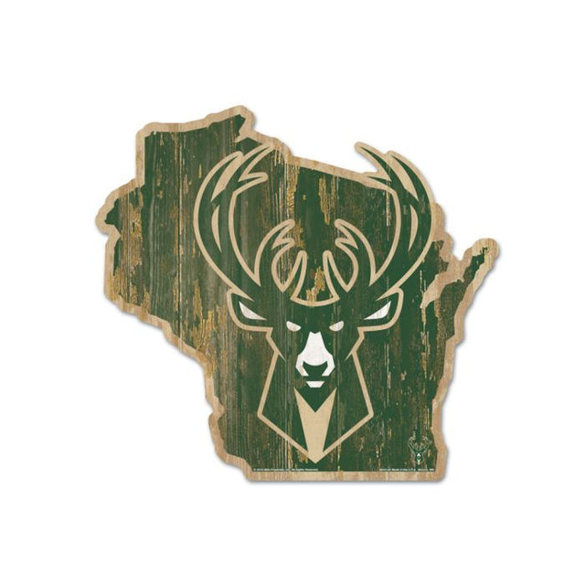 Milwaukee Bucks STATE SHAPE