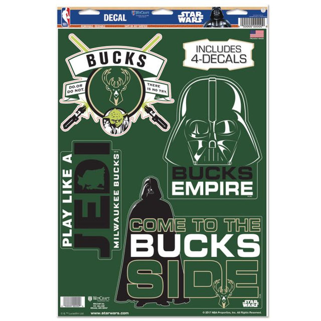 Milwaukee Bucks / Star Wars Star Wars Multi-Use Decal Star Wars