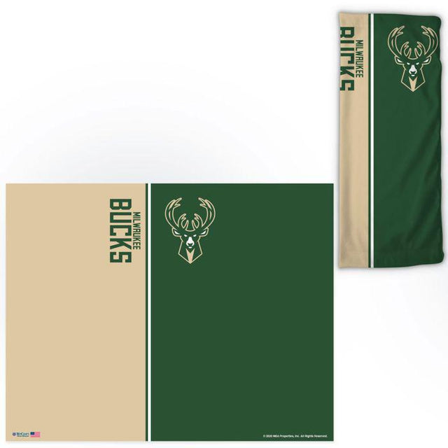 Milwaukee Bucks Vertical Split Fan Wraps