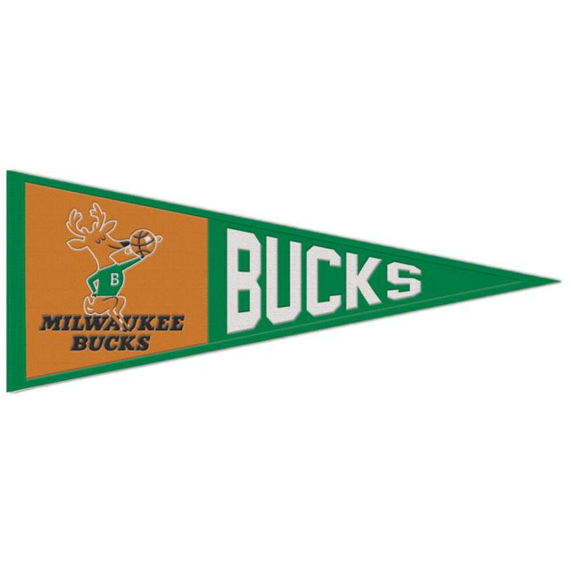 Milwaukee Bucks Wool Pennant 13" x 32"