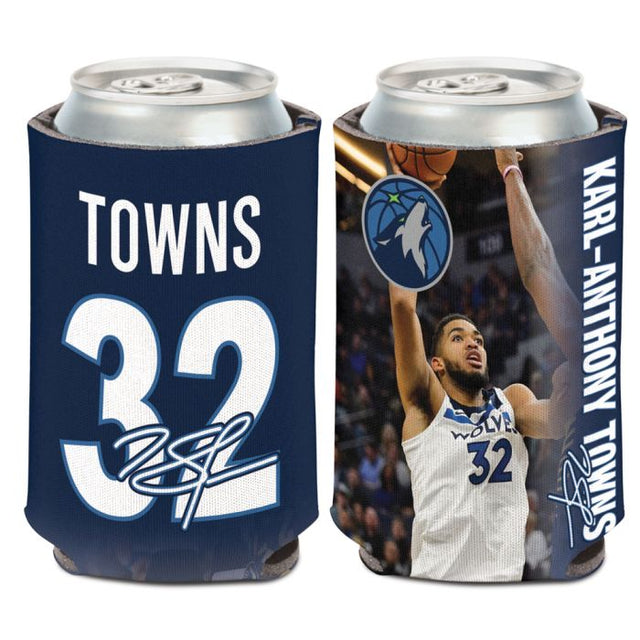 Minnesota Timberwolves Can Cooler 12 oz. Karl-Anthony Towns