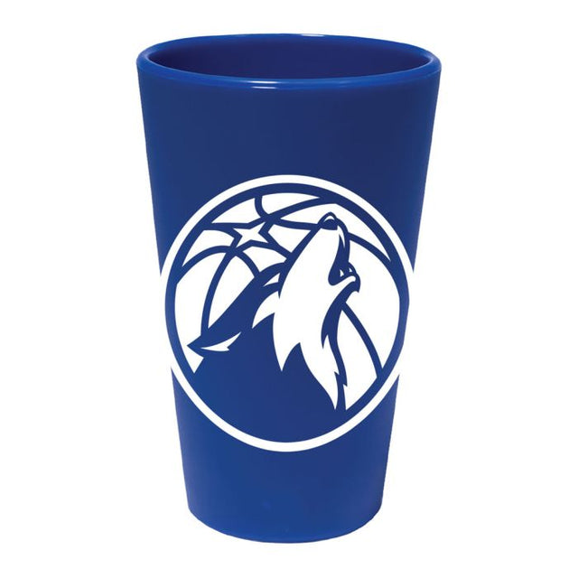 Minnesota Timberwolves Color 16 oz Silicone Pint Glass