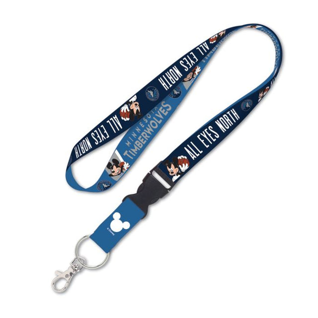 Minnesota Timberwolves / Disney Lanyard w/detachable buckle 1"