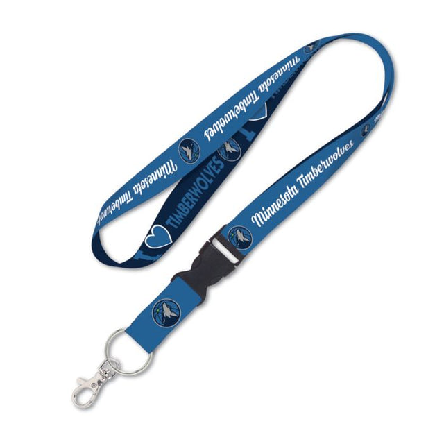 Minnesota Timberwolves Lanyard w/detachable buckle 1"