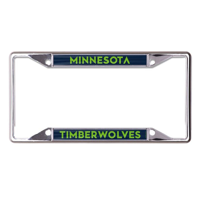 Minnesota Timberwolves Lic Plt Frame S/S Printed