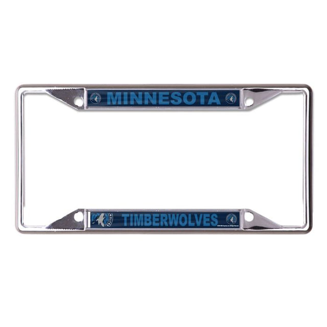 Minnesota Timberwolves MEGA Lic Plt Frame S/S Printed