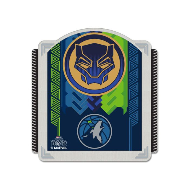 Minnesota Timberwolves / Marvel (c) 2022 MARVEL Collector Pin Jewelry Card