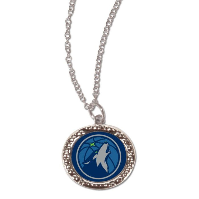 Minnesota Timberwolves Necklace w/Charm Jewelry Card