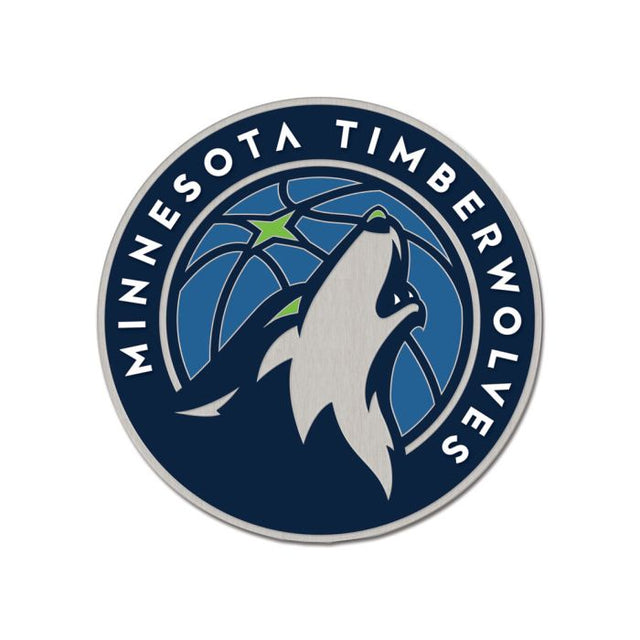 Minnesota Timberwolves PRIMARY Collector Enamel Pin Jewelry Card