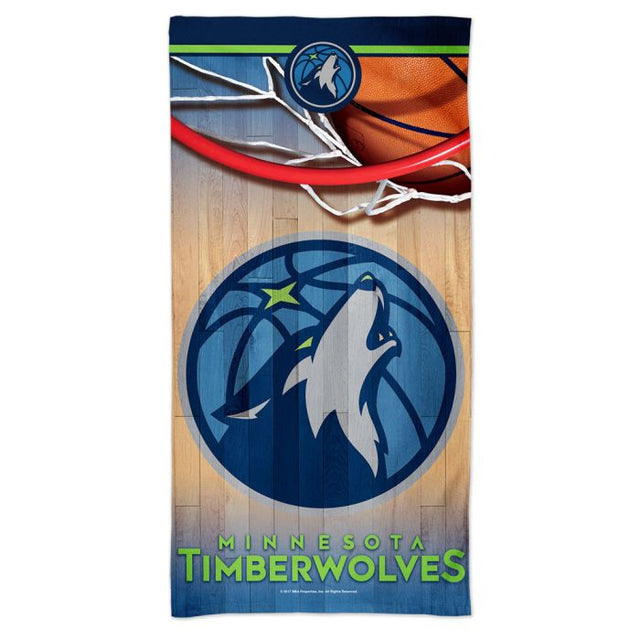 Minnesota Timberwolves Spectra Beach Towel 30" x 60"