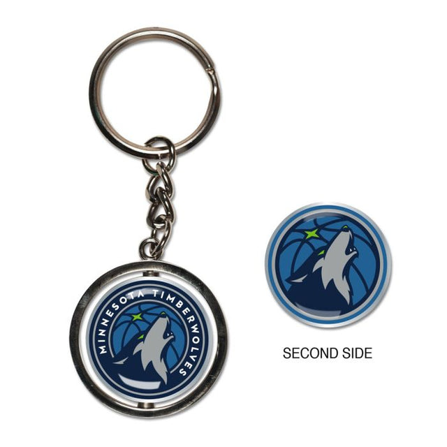 Minnesota Timberwolves Spinner Key Ring