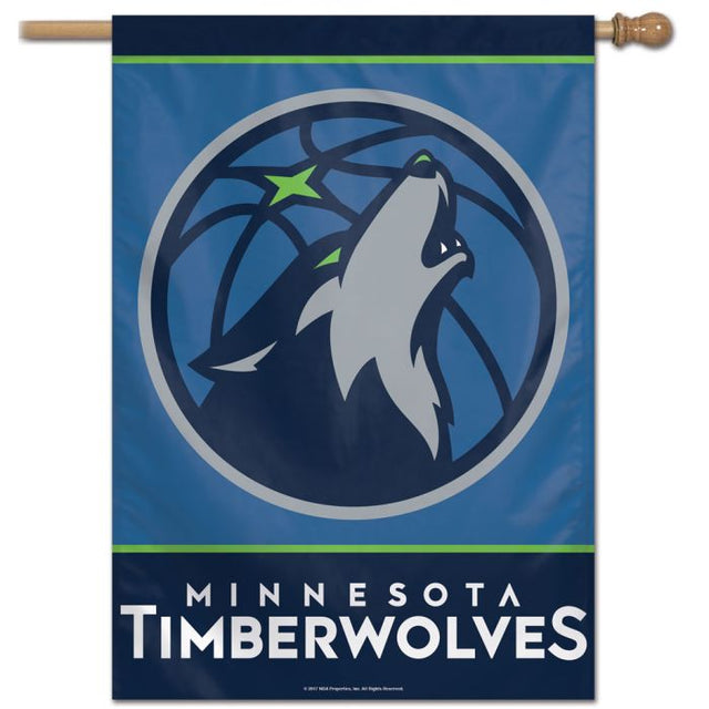 Minnesota Timberwolves Vertical Flag 28" x 40"