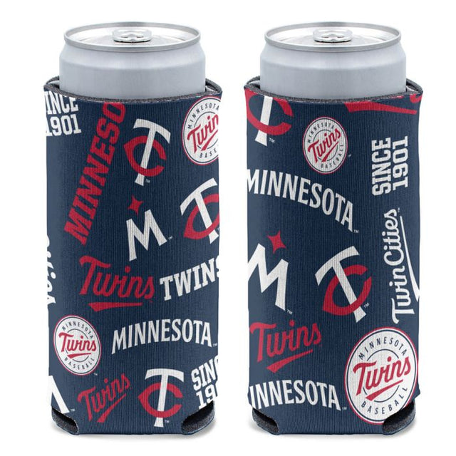 Enfriador de latas delgado de 12 oz de Minnesota Twins