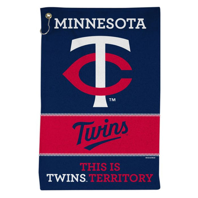 Toalla deportiva de 16 x 25 de los Minnesota Twins