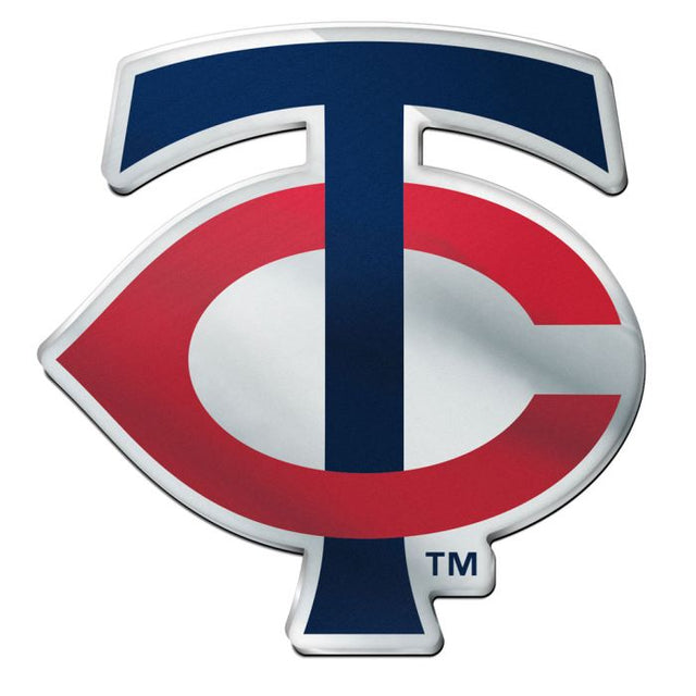 Emblema acrílico para automóvil de los Minnesota Twins