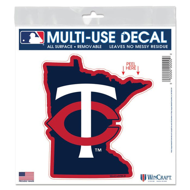 Minnesota Twins All Surface Decal 6" x 6"