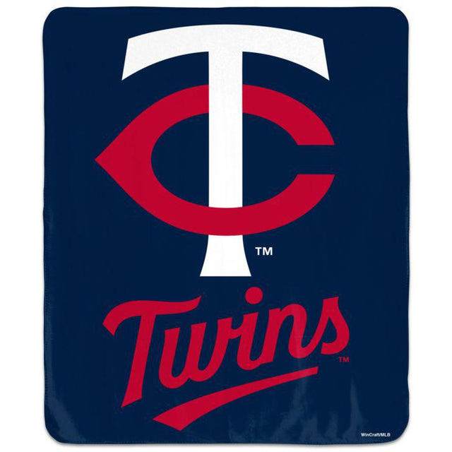 Manta de los Minnesota Twins: imagen ganadora, 50 x 60 pulgadas