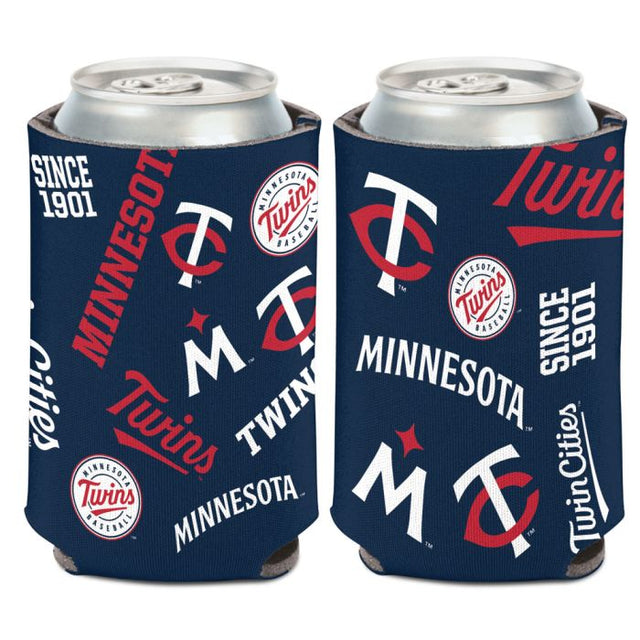 Enfriador de lata de 12 oz de Minnesota Twins.