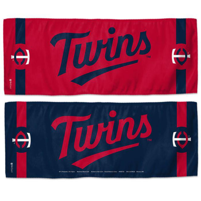 Toalla refrescante de los Minnesota Twins de 30 x 76 cm