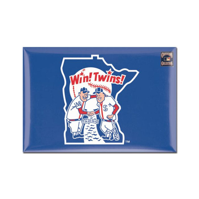 Minnesota Twins / Cooperstown Metal Magnet 2.5" x 3.5"