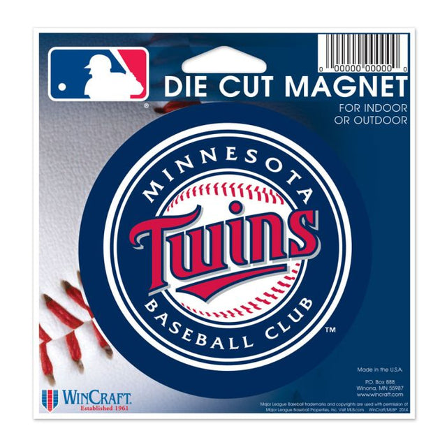 Minnesota Twins Die Cut Magnet 4.5" x 6"