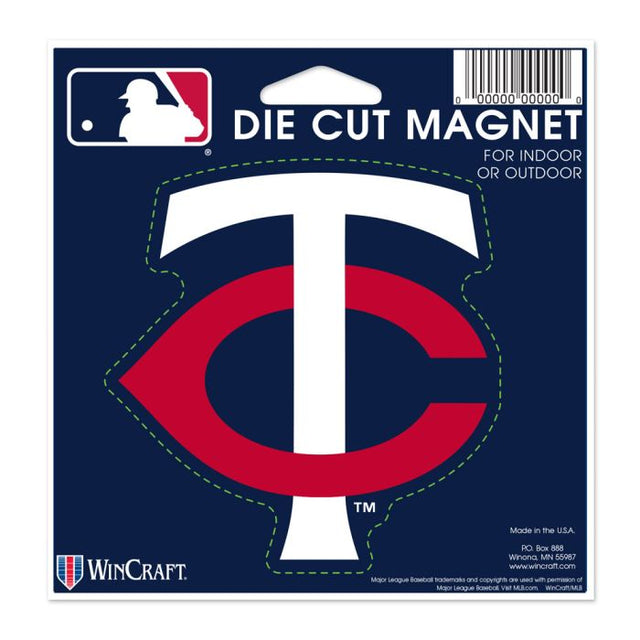 Minnesota Twins Die Cut Magnet 4.5" x 6"