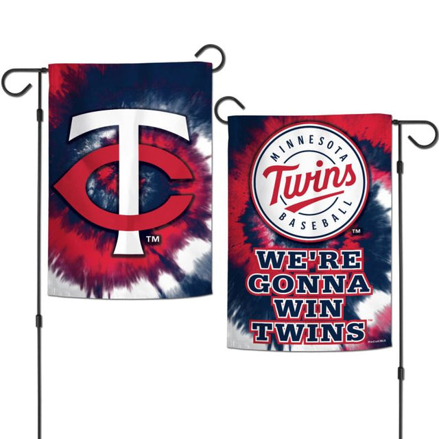 Banderas de jardín de los Minnesota Twins, de 2 lados, 12,5" x 18"