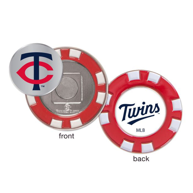 Marcador de fichas de póquer de golf de los Minnesota Twins